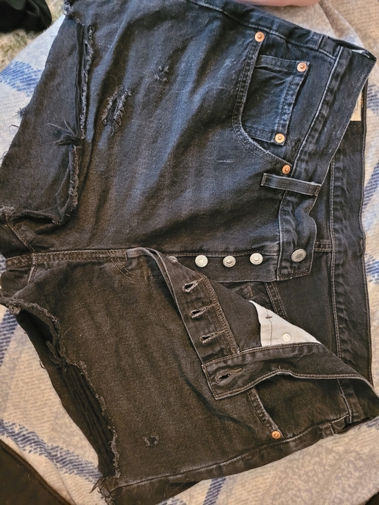 Levi's Pants - Levis Denim Shorts Black
